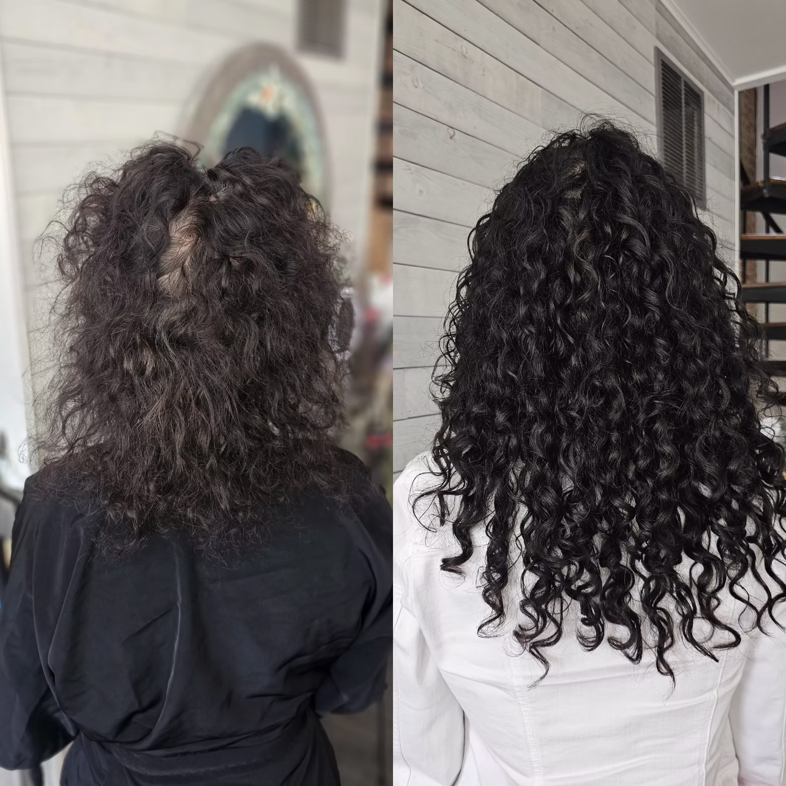 Hair transformation