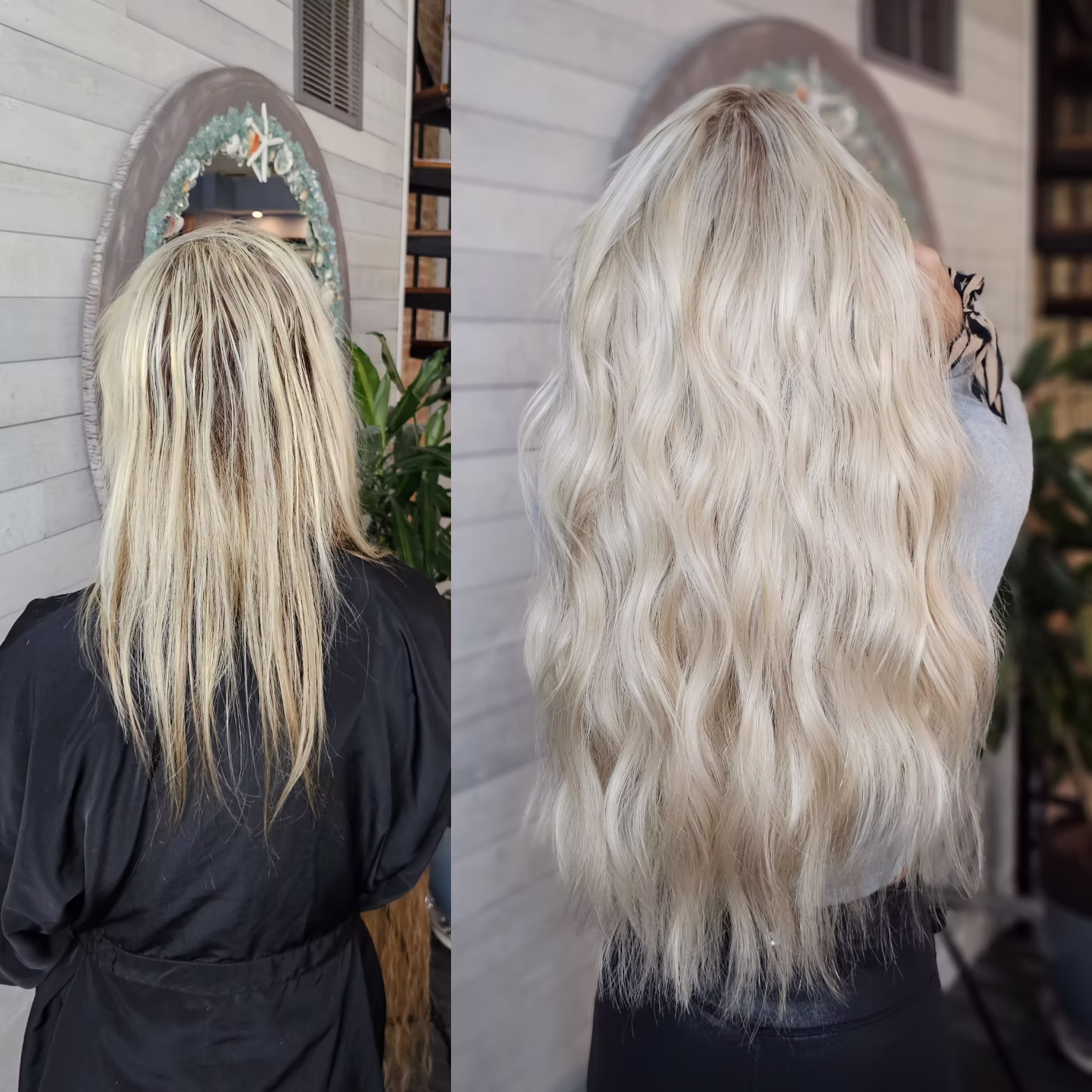 Hair transformation