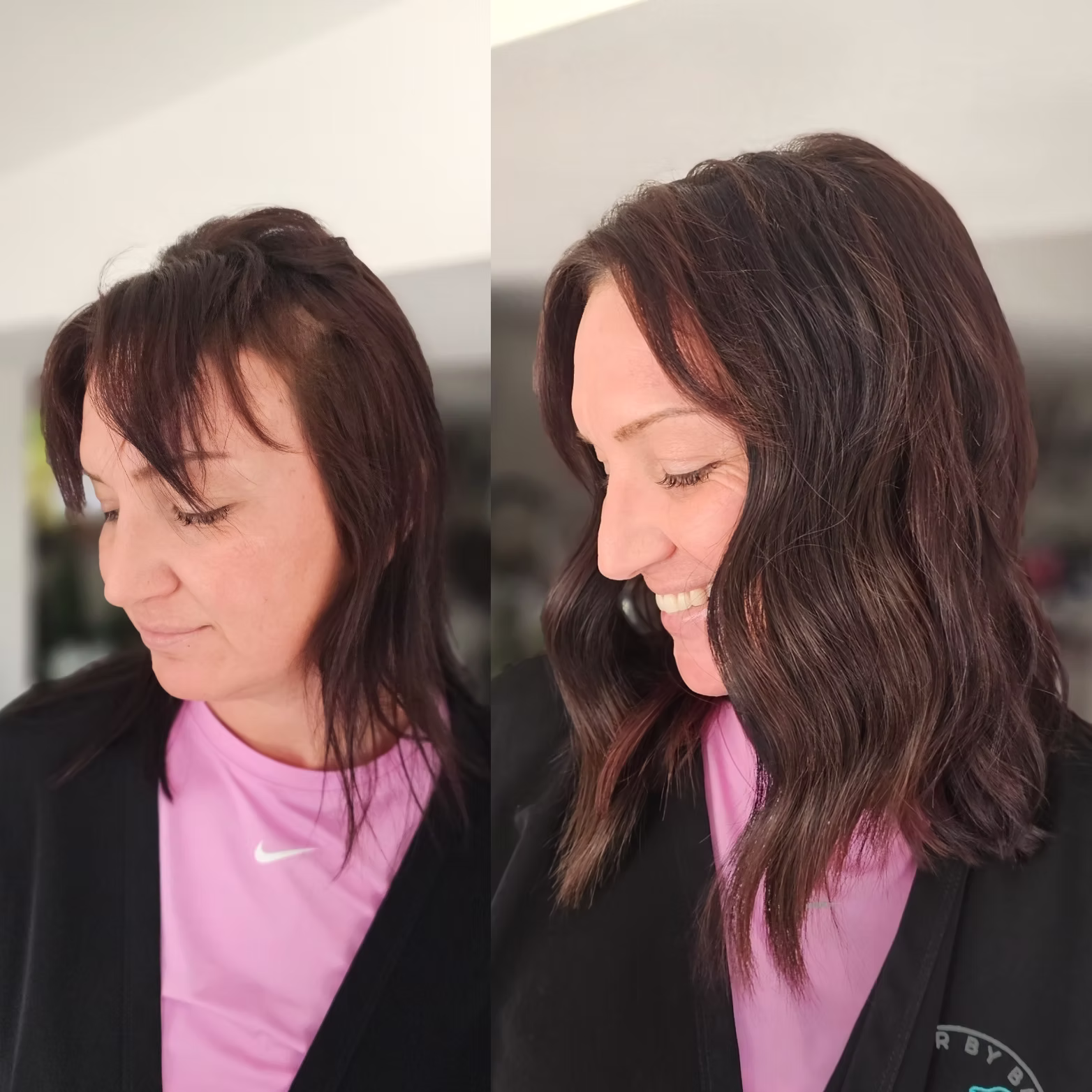 Hair transformation